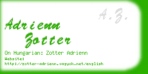 adrienn zotter business card